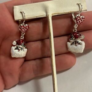 Kirk’s folly santa  drop earrings